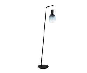 Piantana Vintage Cranley Acciaio Nero 1 Luce E27