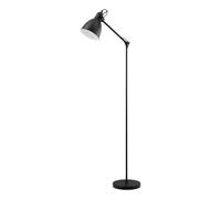 Piantana Vintage Priddy Acciaio Nero 1 Luce E27