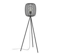EGLO Piantana Rinroe, altezza 140,5 cm, nero, acciaio EGLO