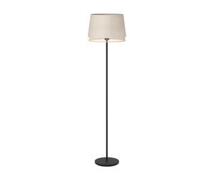 Piantana Vintage Tabley Acciaio Nero 1 Luce E27