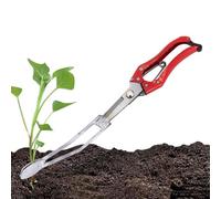 Piantapatate | Attrezzo da giardinaggio manuale in ferro con manico | Trapiantatore manuale - per Mais Prato Giardinaggio Agricoltura Fattoria Domestico ATV Patate Peperoni