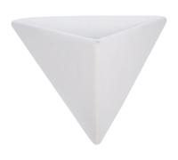 Piantatrice succulenta a forma di triangolo da parete piantatrice a muro appeso