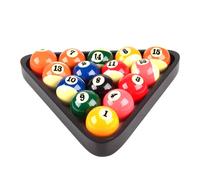 Piantatura del rack a sfera di biliardo casa snooker raccoglitore triangolo