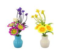 Piante acquatiche artificiali Colori vivaci Resina Stile vaso in silicone | Le piante acquatiche artificiali dai colori vivaci portano vivaci mondi sottomarini negli acquari con effetti fluorescenti
