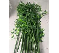 Piante Artificiali All'aperto Resistenti Ai Raggi UV, 500 200 100 80 50 30 20 Pack Alberi di bambù Finto per Il Patio del Cortile del Portico Anteriore, 6 5 4 3 2 Piedi, 5 PCS, H 1.5m/59 in