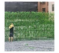 Piante artificiali di bambù per la privacy, alberi finti per interni ed esterni, decorazione fai da te per giardino, cortile, parete verde