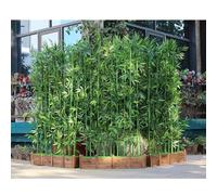Piante artificiali di bambù per portico, pergola, patio, paesaggistica, recinzione privacy, divisorio, decorazione per interni ed esterni