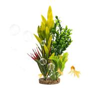 Piante artificiali per acquario - Decorazione per acquario con gamberetti | Piante acquatiche | Allevatori Hobbisti Principianti Pescatori Negozi Home Office Ristorante Hotel Sala riunioni