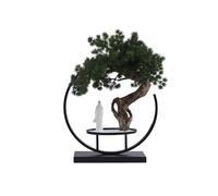 Piante artificiali Piccolo albero bonsai artificiale in vaso pianta