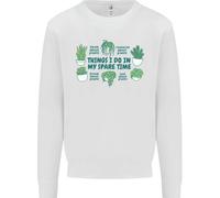 Piante Cose Che Faccio Nel Mio Tempo Libero Felpa Per Bambini