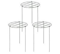 Piante da arrampicata per esterni - piante interne, 3 pezzi di griglia da giardino in ferro stabile | Fornitura da giardino riutilizzabile per piante in vaso di espansione del piano