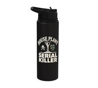 Piante d'appartamento divertenti Serial Killer Piante da appartamento Giard Stainless Steel Insulated Water Bottle