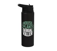 Piante d'appartamento divertenti Serial Killer Piante da appartamento Giard Stainless Steel Insulated Water Bottle