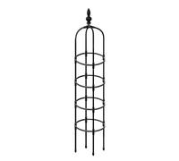 Piante di arrampicata scritta - Supporto alle piante, Obelisco della torre da giardino | per arrampicata arrugginibile realizzato in metallo per piante in vaso, fiori, verdure, frutta e viti, pe