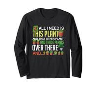 Piante divertenti - Giardiniere giardino pianta d'appartamento regalo Maglia a Manica