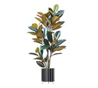 Piante Finte da Interno Pianta Verde Albero Artificiale Pianta Di Simulazione In Stile Nordico Albero Di Gomma In Vaso Tipo Bonsai Decorazione Interna Albero Finto Pianta Finta Alta (Color : A)