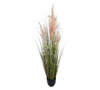 Piante Finte Interno, Piante Artificiali da Esterno realistiche, con vaso incluso, pianta finta, materiale plastico realistico al tatto, adatto per tutti gli ambienti (PAMPA CORTADERIA CM 135)