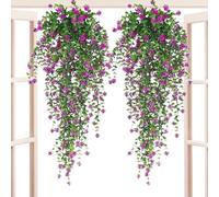 Piante Hangibili Artificiali All'aperto - Impianto Di Eucalipto Artificiale | Piante Da Appendere False | Decorazione Delle Pareti Resistente Ai Raggi UV Realistico Per Il Patio Del Soggiorno Ho