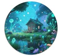 Piante magiche Jigsaw Puzzle Impossibili 1000 Pezzi Foresta magicaa Decorazione Per La Casa. Giochi Rilassamento E Intelligence Per Adulti E Ragazzi Da 14 Anni 1000pcs (67.5x67.5cm)