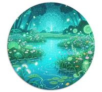Piante magiche Jigsaw Puzzle Impossibili 1000 Pezzi Foresta magicaa Decorazione Per La Casa. Rilassamento E Intelligence Per Adulti E Bambini Da 12 Anni 1000pcs (67.5x67.5cm)