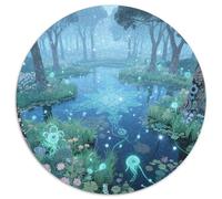Piante magiche Puzzle Impossible 1000 Pezzi Foresta magicaa Decorazione Per La Casa. Giochi Rilassamento E Intelligence Per Adulti E Ragazzi Da 14 Anni 1000pcs (67.5x67.5cm)