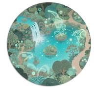 Piante magiche Puzzle Impossible 1000 Pezzi Foresta magicaa Decorazione Per La Casa. Giochi Rilassamento E Intelligence Per Adulti E Ragazzi Da 14 Anni 1000pcs (67.5x67.5cm)