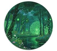Piante magiche Puzzle Impossible 1000Pcs Foresta magicaa Decorazione Per La Casa. Giochi Rilassamento E Intelligence Per Adulti E Ragazzi Da 14 Anni 1000pcs (67.5x67.5cm)