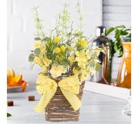 Piante Pensili Artificiali Cesto Di Fiori Da Appendere Muro Appesi