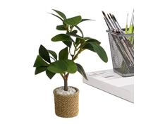 Piante Per Casa Delle Bambole Modelli di Verde Artificiale in 1 6 | Manga Larga Elegante Casual con Botonadura Color Sólido para Uso Diario y Citas