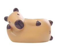 Piante Pot: Piantatrice Animale, Figura Capibara in Resina di vasi succulenti drogati | Contenitore Stand Style, Scultura in vaso di Fiori Animali,