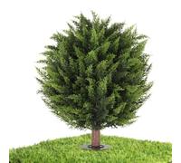Piante realistiche dei cespugli degli arbusti all'aperto artificiali con la | Topiaria artificiale per giardino, interno, ufficio, casa, vacanza, ingresso, scrivania, portico anteriore