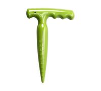 Pianter - Pratica con punta in metallo | Strumento da giardinaggio antiruggine in zinco pressofuso con asta D 17 cm per far crescere fiori, Lé