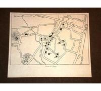 Piantina di Ábano Terme o Abano Bagni