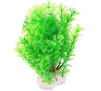 Piantina Finta Decorativa Arredo Acquario Pianta Plastica Accessorio Per