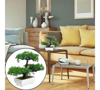 Piantina Finta Piante Finte Pianta Da Interno Bonsai Artificiale