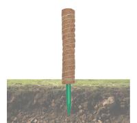 Piantine per poli di muschio - Bastoni di supporto per totem in coir rimovibili, inserti da giardino estensibili | Il traliccio domestico con aste in fibra naturale si arrampica vegetazione e vite