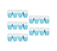 Piantine starttrays 5 pezzi 60 celle riutilizzabili silicone starter | Vassoi di avviamento in silicone per vasi interni, casa, piante in vaso, casa, prato, giardino, verdure, fiori e fattoria