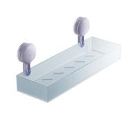 Pianto Da Bagno In Plastica Resiliente Resistente All'umrezza Resistente Alla Porta Doccia Adesiva Efficace Per Piccole Aree E Adesivo Inquilino Senza Soluzione Stoccaggio Del Bagno