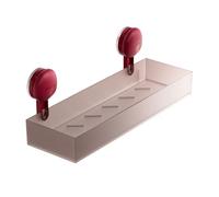 Pianto Da Bagno In Plastica Resiliente Resistente All'umrezza Resistente Alla Porta Doccia Adesiva Efficace Per Piccole Aree E Adesivo Inquilino Senza Soluzione Stoccaggio Del Bagno