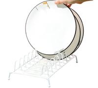 Pianto di asciugatura a piatto, 3x28x16,5x3,5 cm Piatti a piastra organizzatore metallo scaricata per scarpe da cucina Piatto di morire per mobile per mobile
