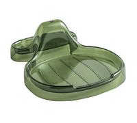 Pianto di spatola da cucina multifunzione, portapatula da cucina resistente al calore con portabicchieri, supporto in plastica di grado alimentare per chef e amanti, verde, cucchiaio