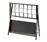 Pianto Di Stoccaggio Ombrello, Supporto Per Ombrello Di Ingresso, Organizzatore Di Ingressi 'hotel, Vassoio D'acqua Rimovibile, Ganci A Sospensione Integrati, 53x28x56cm Per Luogo Di Lavoro, Hall