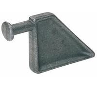 AMA Piantone Forgiato per Chiusura a Blocco delle Sponde di Rimorchi, Lunghezza 130 mm, Diametro 30 mm