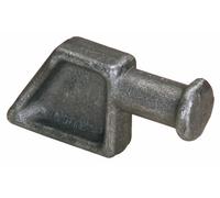 Piantone forgiato leggero per le chiusure a blocco Ø 28mm - 2 pz Made in Italy