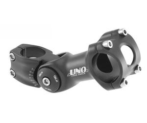 PIANTONE MTB TREKKER REGOLABILE ALLUMINIO NERO SATIN DIAMETRO OVER SIZE 31,8 mm