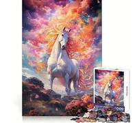 Pianure del Cavallo Celeste,Puzzle da 1000 Pezzi per Ragazzi,Stimola la Mente,Divertimento Tranquillo,Incastro Solido,Regalo di Natale Ideale (50x75cm)