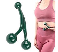 Pianuro a rulli per massaggio al collo, massaggiatore a rulli per il viso,Y Massage Sfera portatile - Strumento per il viso impastato per spalle solide per i piedi del cuoio capelluto