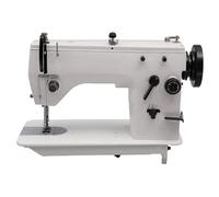 PIAOCAIYIN Testa per macchina da cucire industriale, macchina da cucire a zig zag resistente, max 2000 punti/min, per fabbriche di abbigliamento, colore bianco