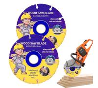 Piashow 2 dischi da taglio, lama da 115 mm per smerigliatrice angolare, disco flessibile in resina per legno duro, compensato, gomma, plastica, metallo