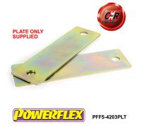 Powerflex Black Fr o, / Telaietto Supporto Piastre per BMW M6 (05-11)